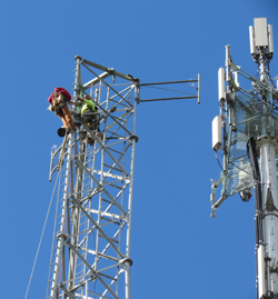 Self Supporting Tower Under Construction